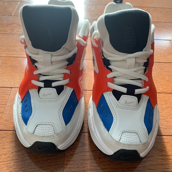 🧡Womens Nike M2K Tekno Team Orange Sneakers🧡 - Picture 5 of 9